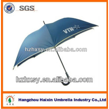 guarda-chuva do golfe 68 polegadas tamanho grande windproof guarda-chuva azul de luz